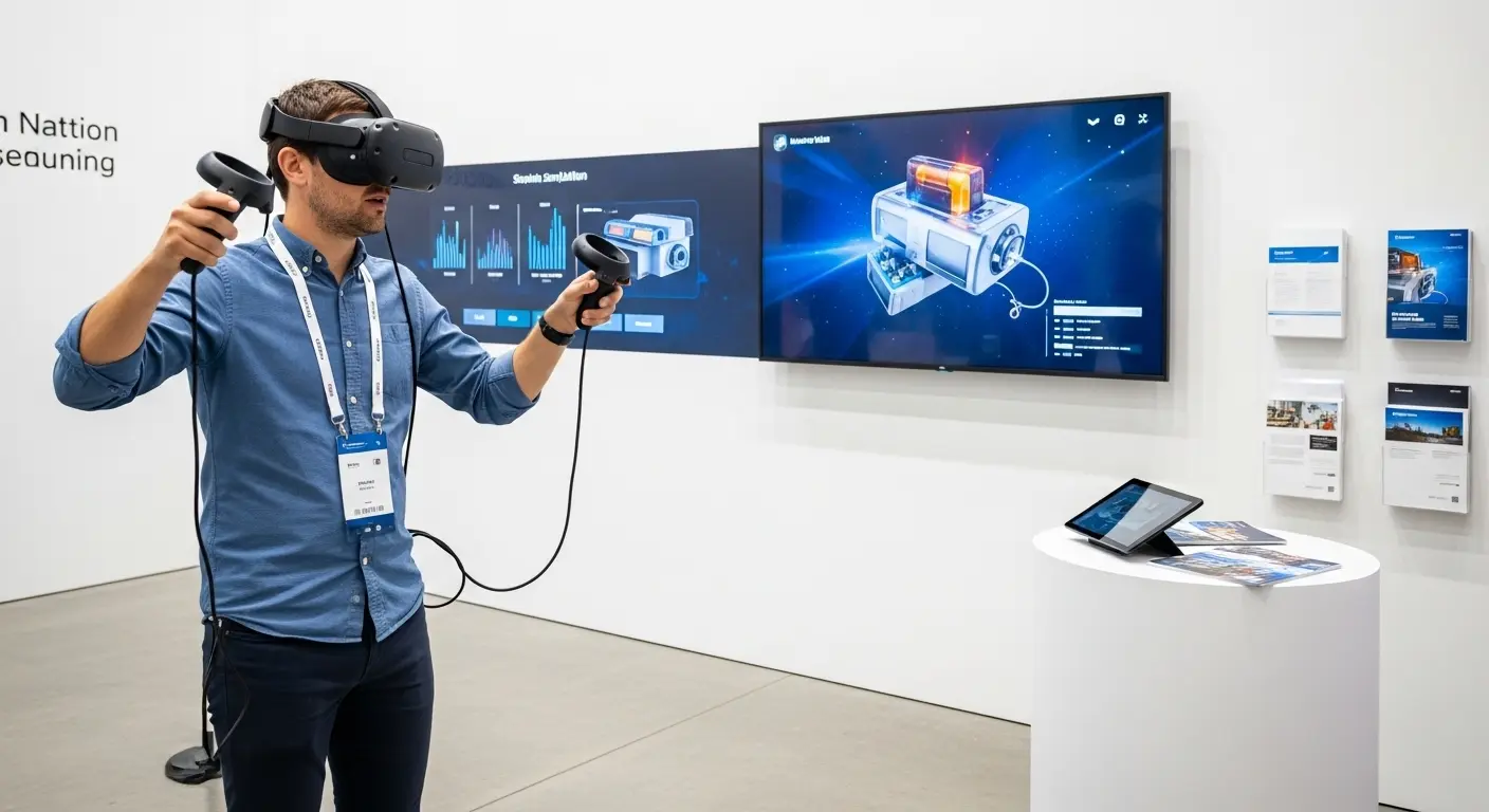 VR（仮想現実）技術を用いた体験型・インタラクティブな展示ブース