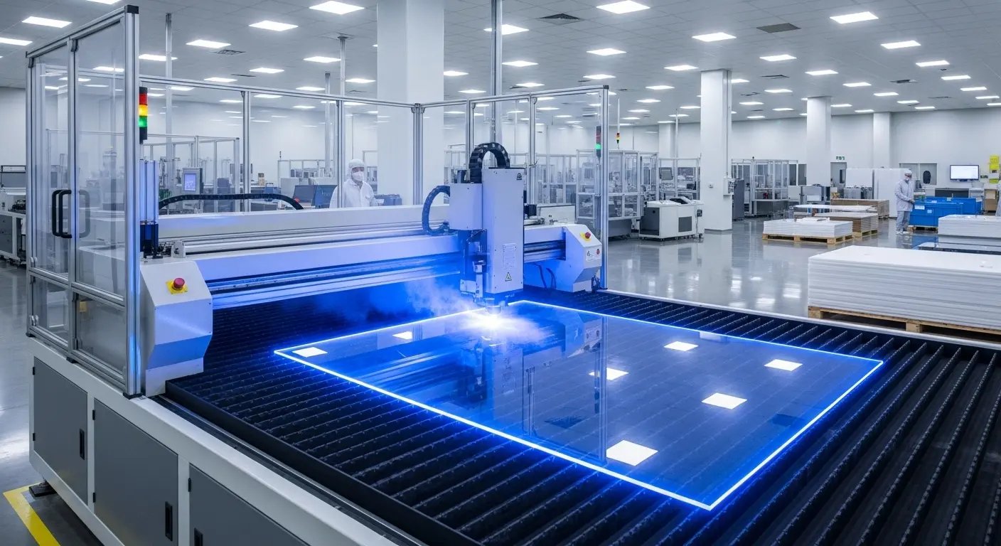 アクリルディスプレイ什器の製造工程と精度の高い加工技術