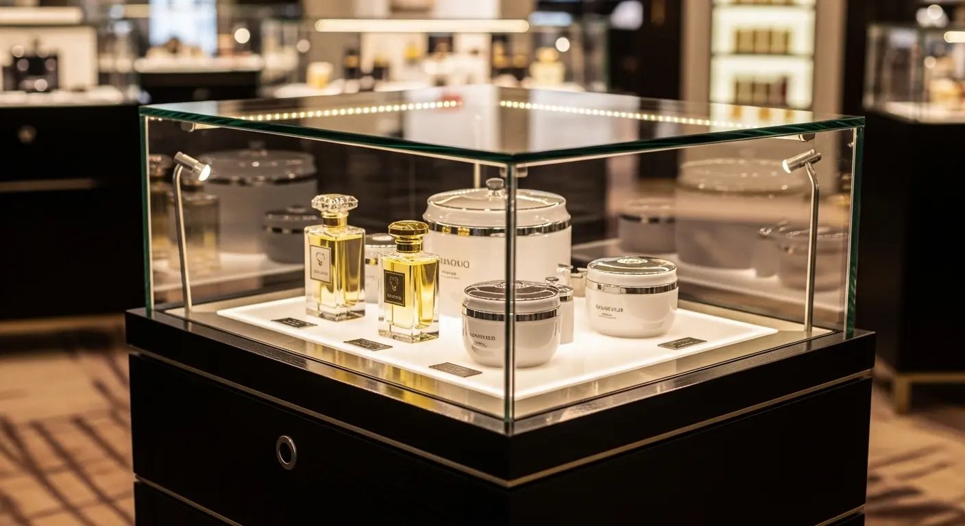 アクリルディスプレイ什器の製造工程と精度の高い加工技術