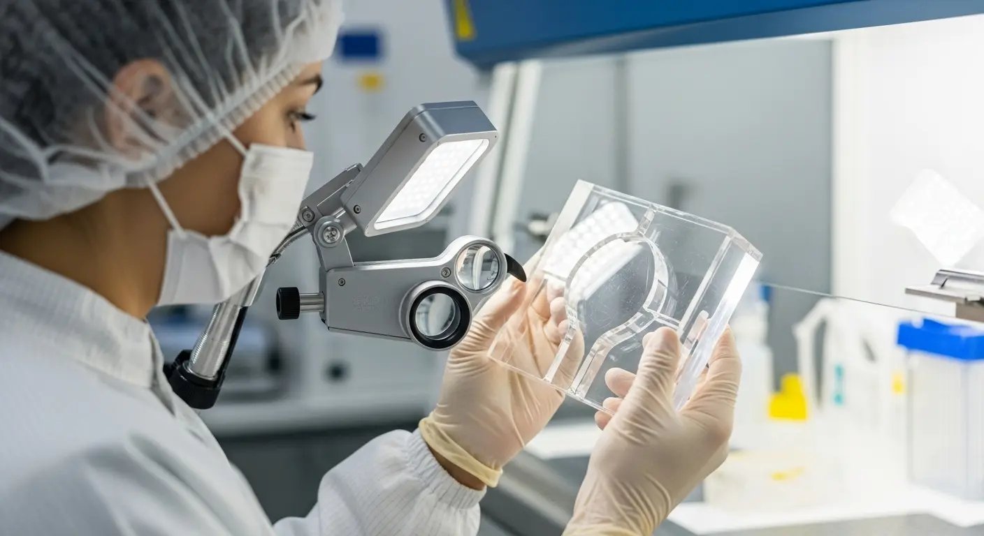 アクリルディスプレイ製作における品質チェックと高い加工精度