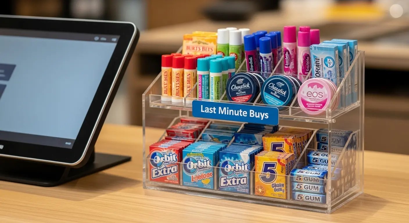 レジ横の衝動買いを誘発するカウンターディスプレイのランキング