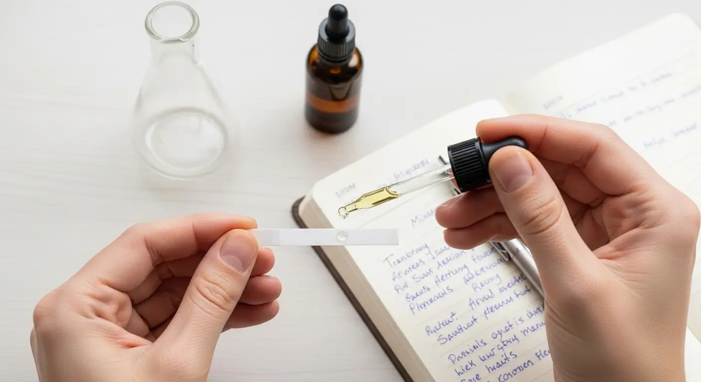 香り見本(ムエット)の自作方法と必要な道具