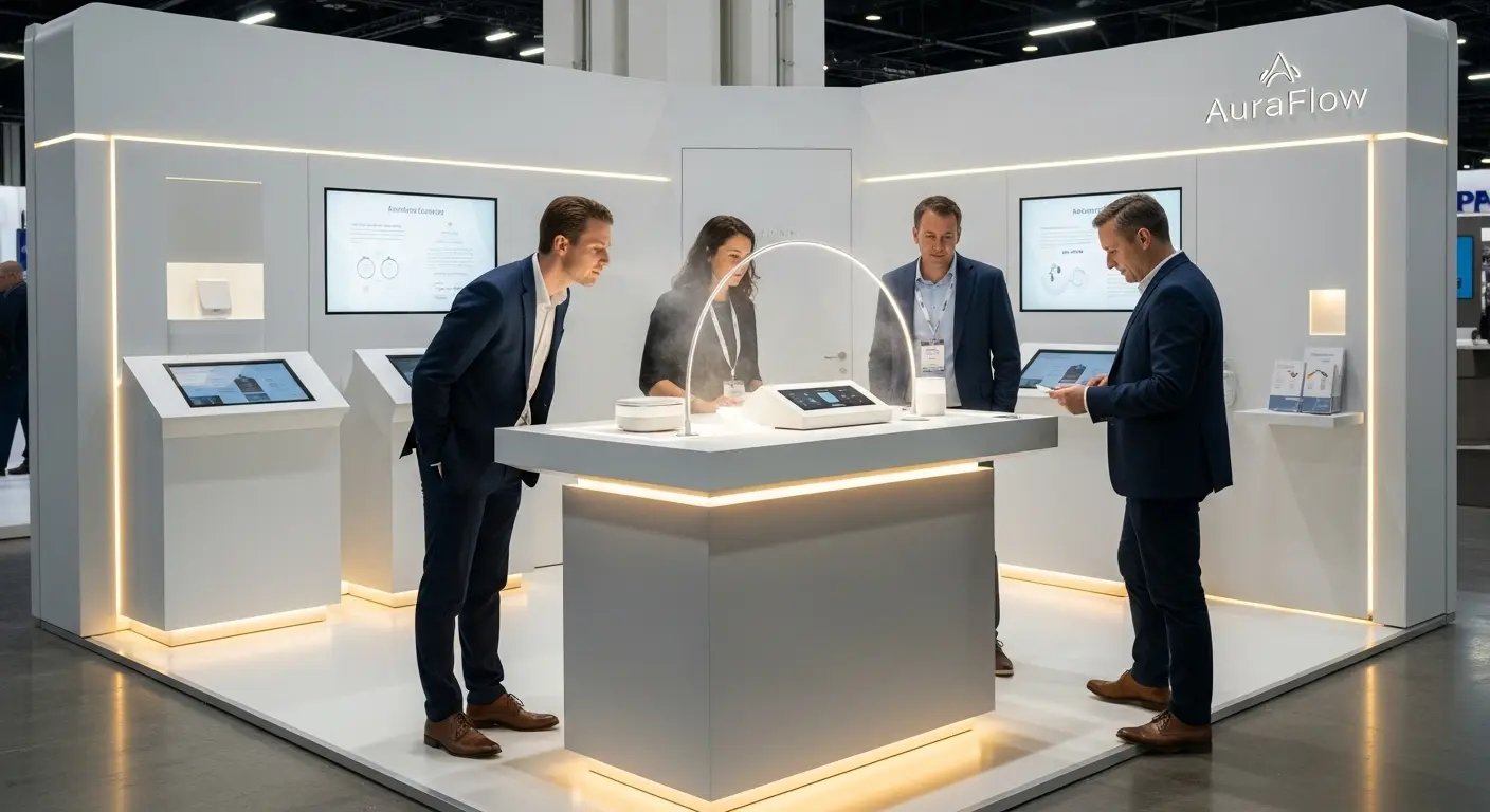 展示会ブースにおける嗅覚（香り）を活用したセンサリーマーケティングの事例