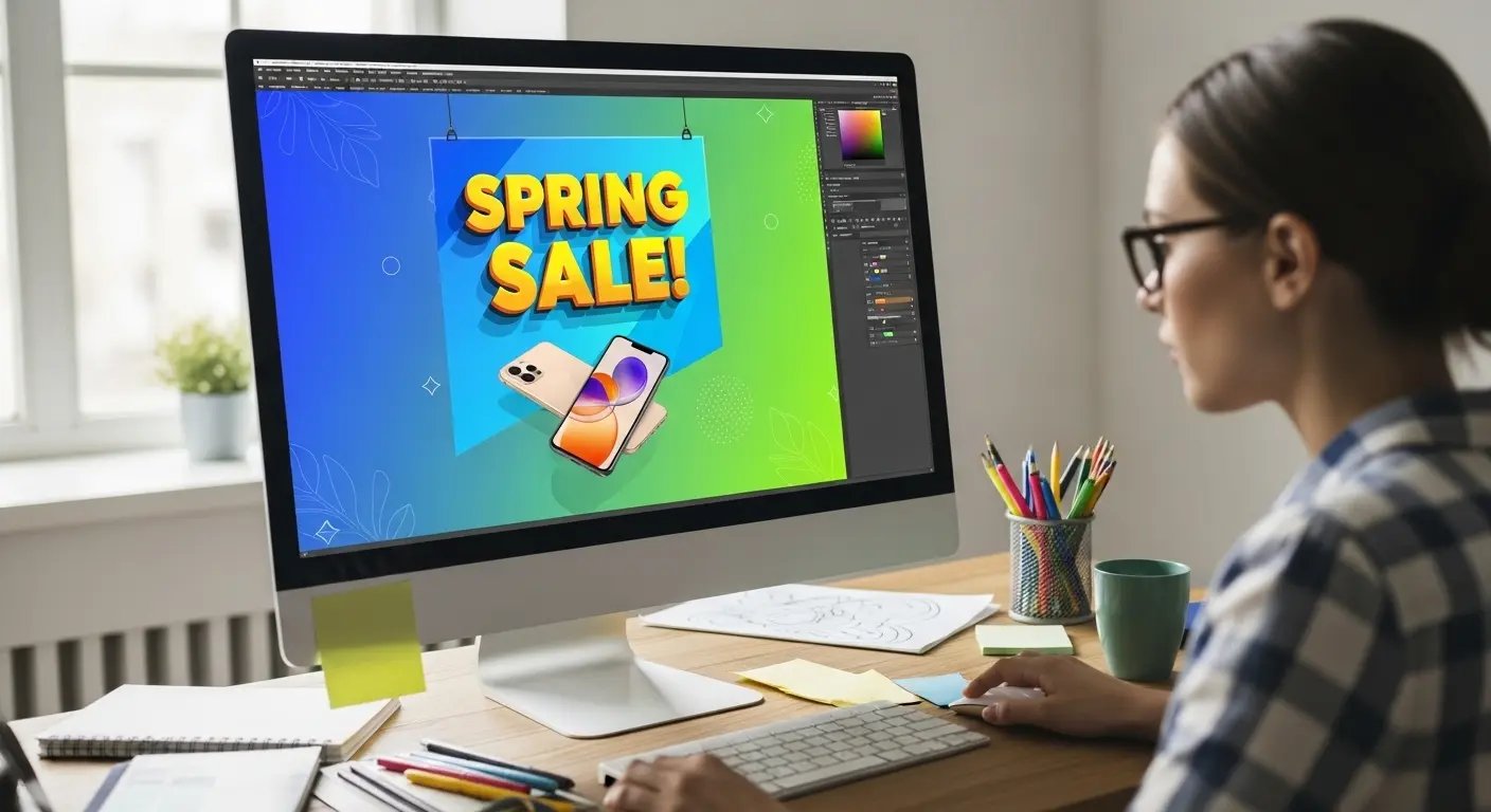 吊り下げPOPのデザイン