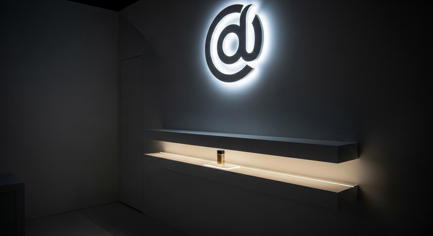 照明を組み込んだ先進 的なブースデザイン事例