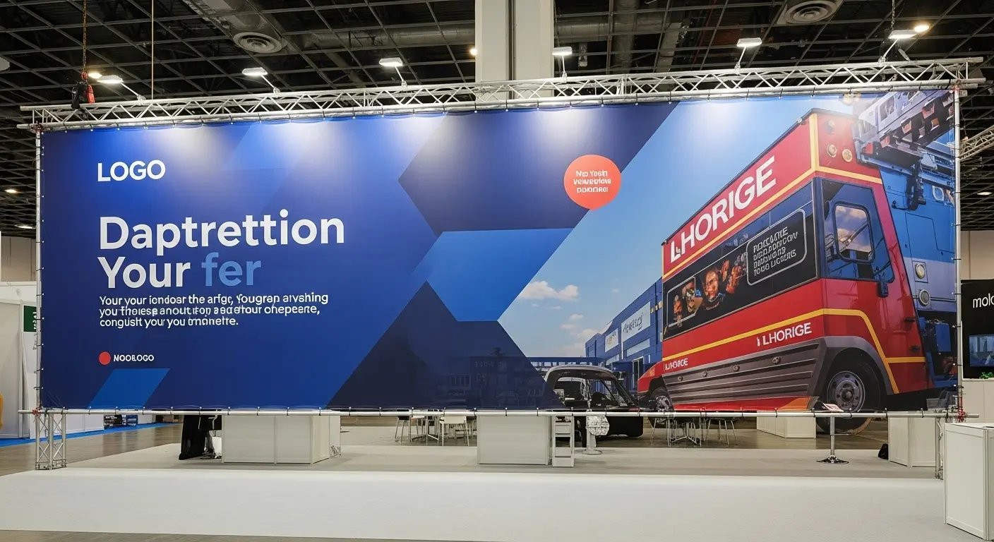 大型 壁面タペストリーの展示事例