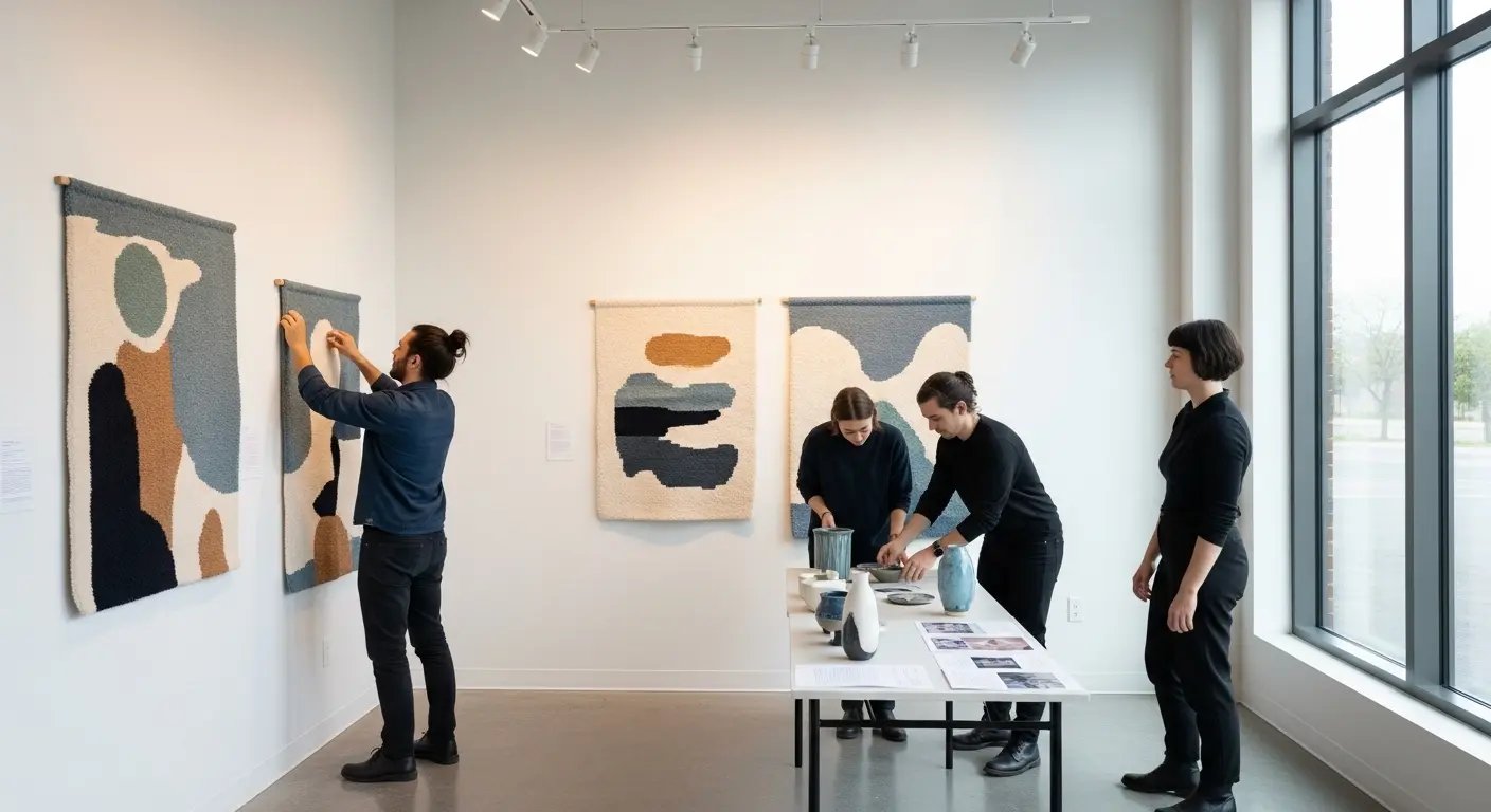 レンタルスペースでの展示会