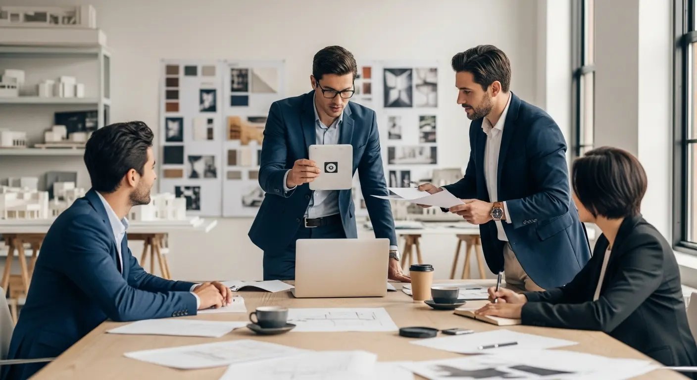 創業80年の実績に基づく、展示会ブースデザインのトータルサポート風景