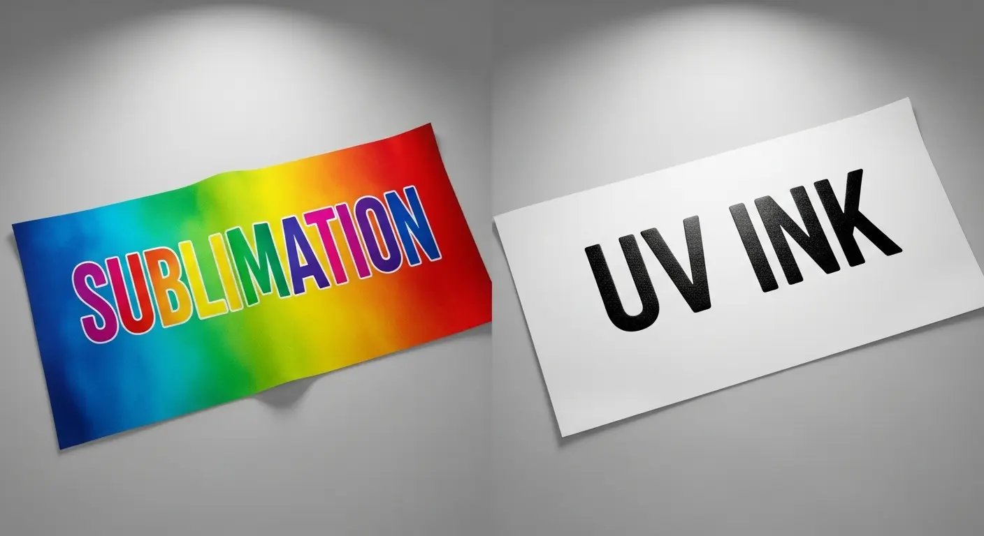 タペストリー印刷方法（昇華転写とUV印刷）の比較