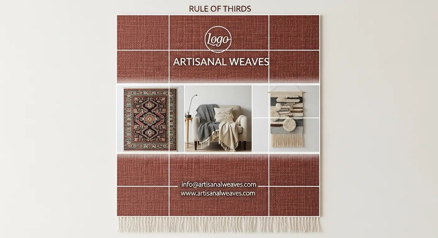 タペストリーデザインのレイアウト原則と黄金法則