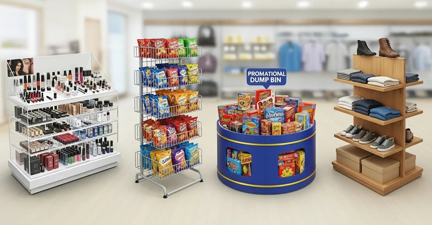 フロア什器の種類