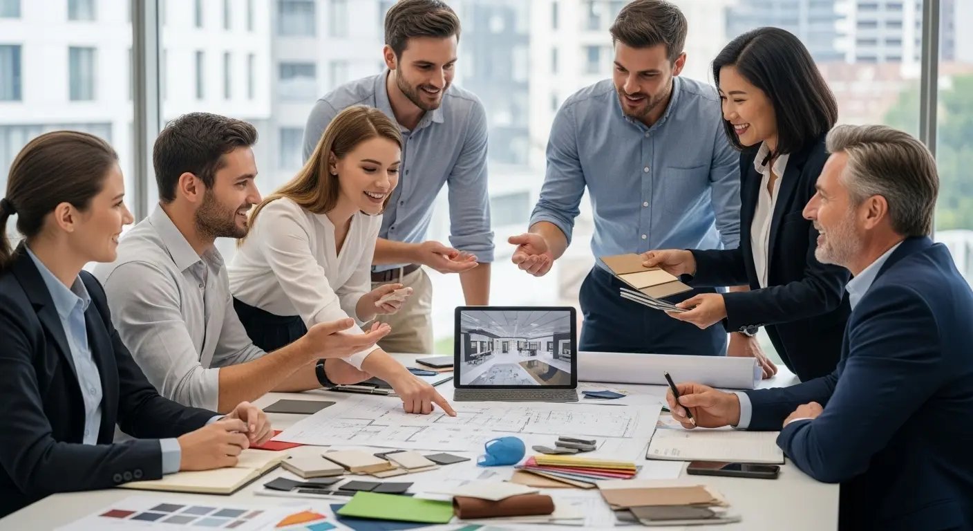 売り場作りとVMD戦略に関する相談と実行をサポートするSPツール専門家チームのイメージ