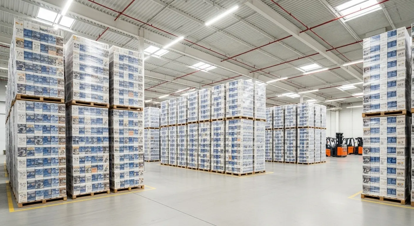 大量印刷による在庫保管とコスト削減