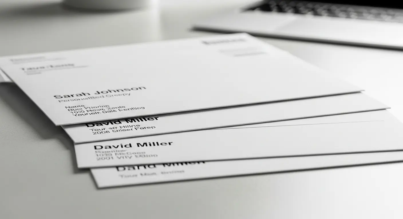 デジタル印刷のバリアブル印刷(可変印刷)の利用例