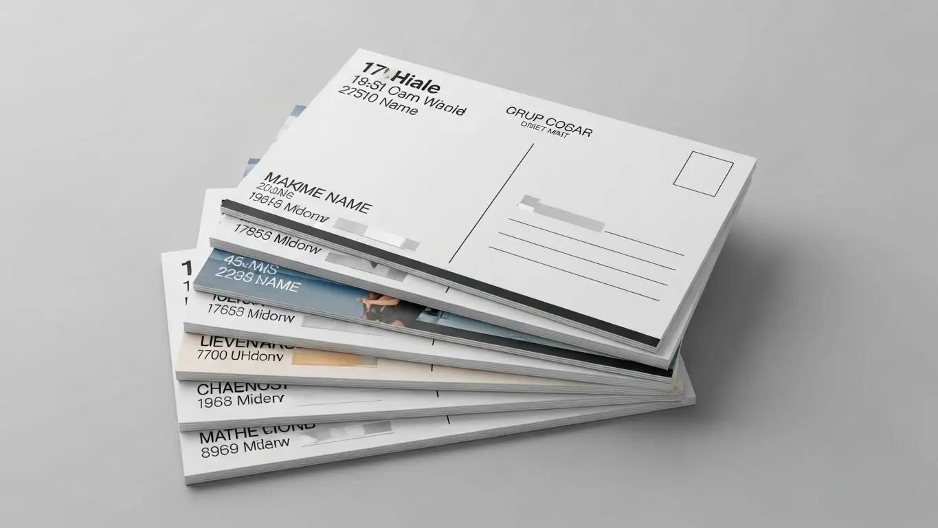 小ロット印刷によるバリアブル印刷(可変印刷)の例