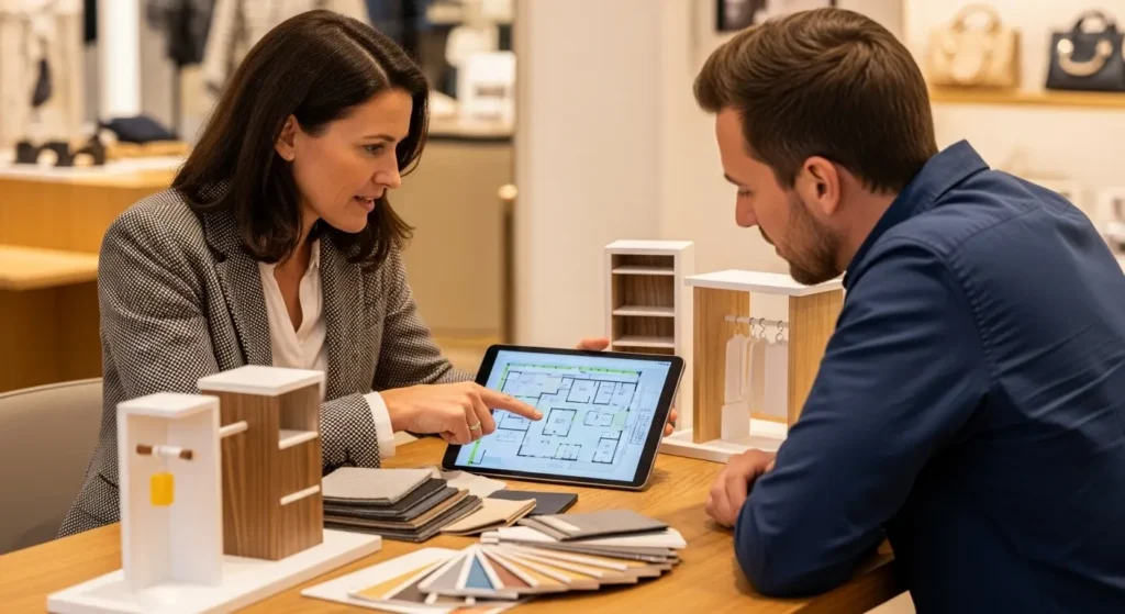 専門家によるVMDコンサルティングと相談の様子