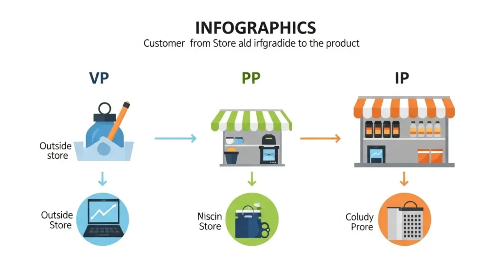VMDの3大要素(VP・PP・IP)の解説図