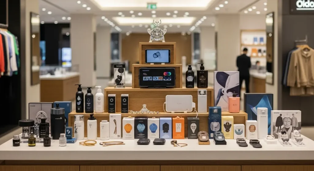 三角構成を用いたディスプレイの具体例