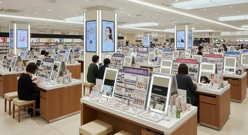 化粧品ディスプレイの最新トレンド情報