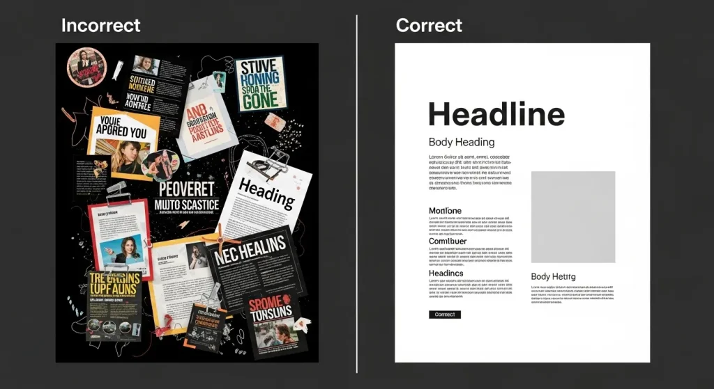 ポスターデザインにおけるZの法則と視線誘導の基本